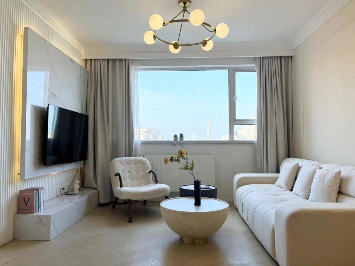 Warm Four Bedroom Apartment With Huangpu River View Xangai Exterior foto