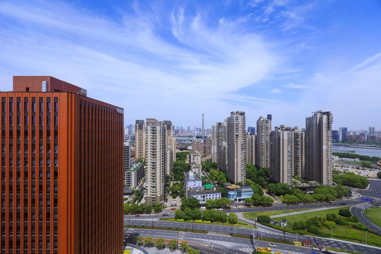 Warm Four Bedroom Apartment With Huangpu River View Xangai Exterior foto